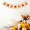 Greentek; Burlap Pumpkin & Maple Leaves Fall Banner Garland – 8.2FT Thanksgiving Autumn Harvest Hanging Bunting Sign for Home, Party, Fireplace, Wall & Photo Backdrop Decor; Category:Banners; Image:5
